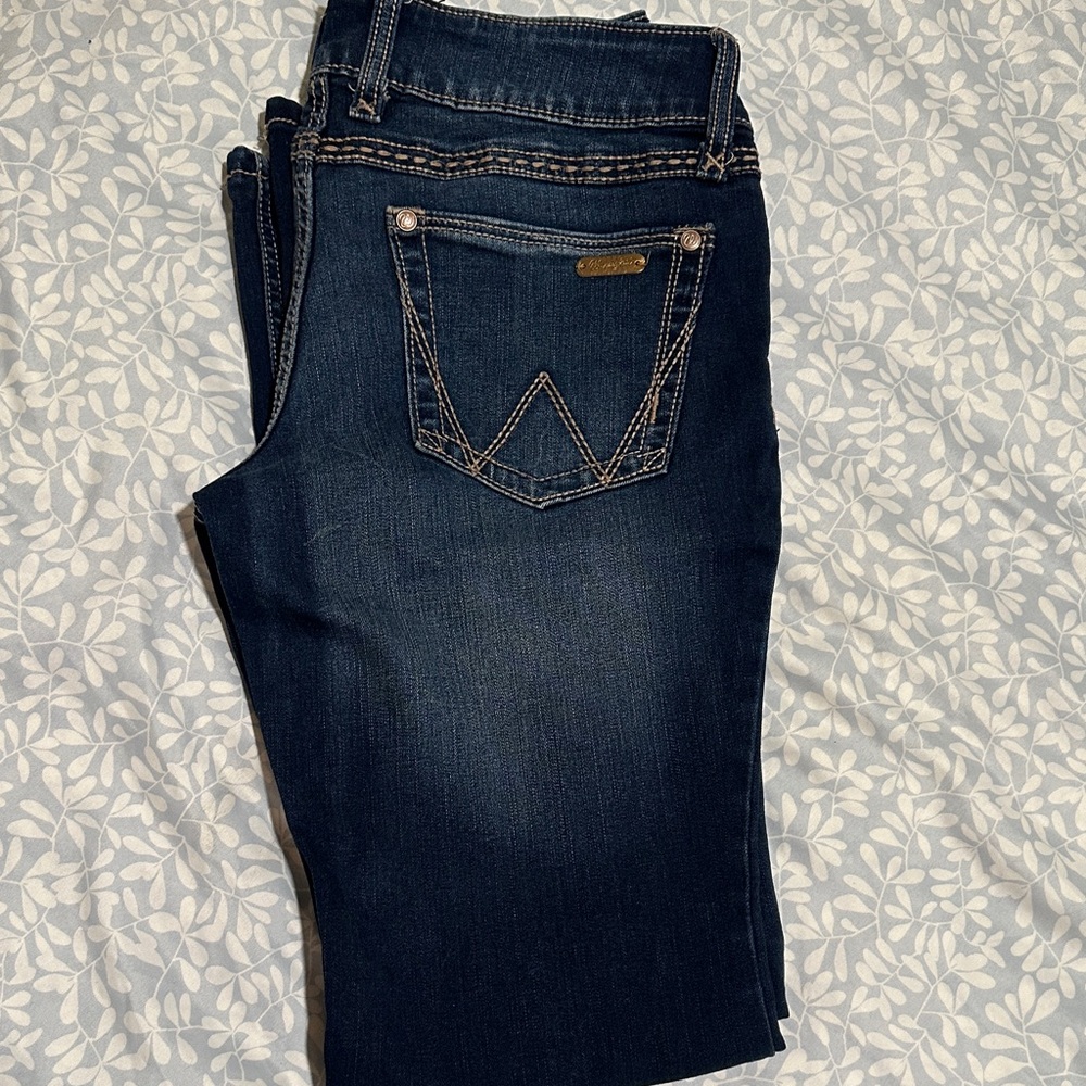 Wrangler Women's Indigo Boot Cut Jeans